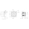 Isel 16mm Diameter Ball screw accessories Far end bearing assembly w/radial bearing 216504 0002 - alternate 2